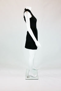 DKNY JEANS Zip Front Mesh Mini Dress (UK 8)-DKNY-The Freperie