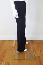 Load image into Gallery viewer, DOLCE &amp; GABBANA Wool and Silk Mix Tuxedo Trousers (42)-Dolce &amp; Gabbana-The Freperie
