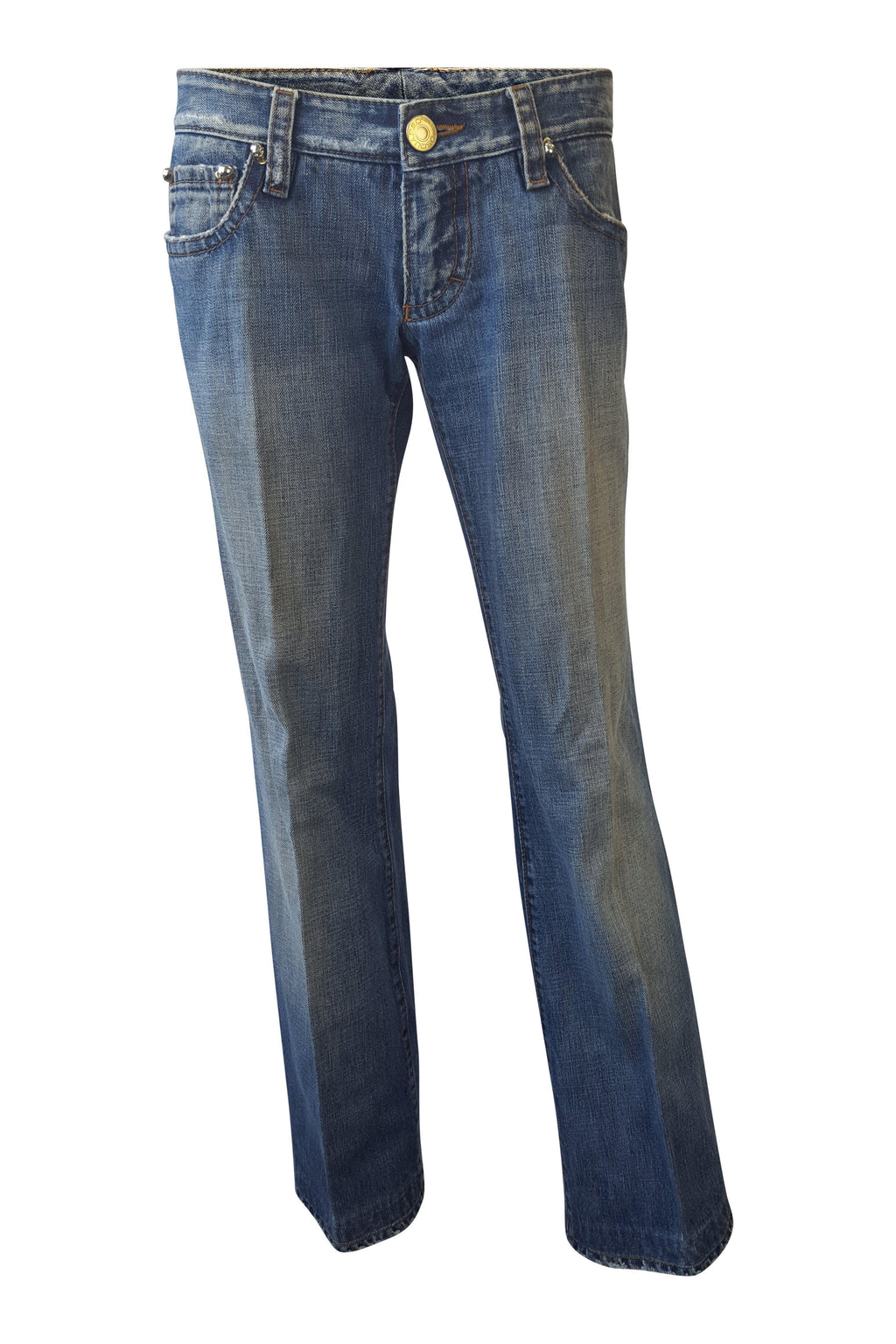 DSQUARED2 100% Cotton Low Rise Faith Jeans (44)-DSquared2-The Freperie