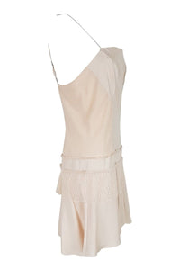 EDUN Silk Lace Trim Cami Dress (M)-Edun-The Freperie