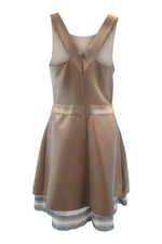 Load image into Gallery viewer, EMPORIO ARMANI Cotton Blend Silk Lined Strapless Mini Dress (IT 40)-Emporio Armani-The Freperie
