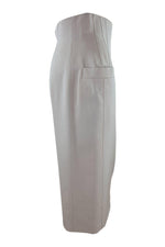Load image into Gallery viewer, ESCADA Vintage 1980s Cream Pure New Wool Knee Length Pencil Skirt (36)-The Freperie
