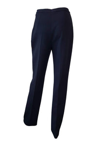 ESCADA Black Wool Blend Tailored Trousers (34)-Escada-The Freperie