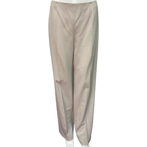 Emporio Armani Stone/Grey Wool Trouser Suit UK 12 | US 8 | IT 44-The Freperie