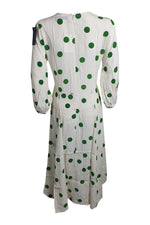 Load image into Gallery viewer, FAITHFULL THE BRAND Marine Midi Lolita Dot Midi Dress (AU 8 | US 4 | UK 4)-The Freperie
