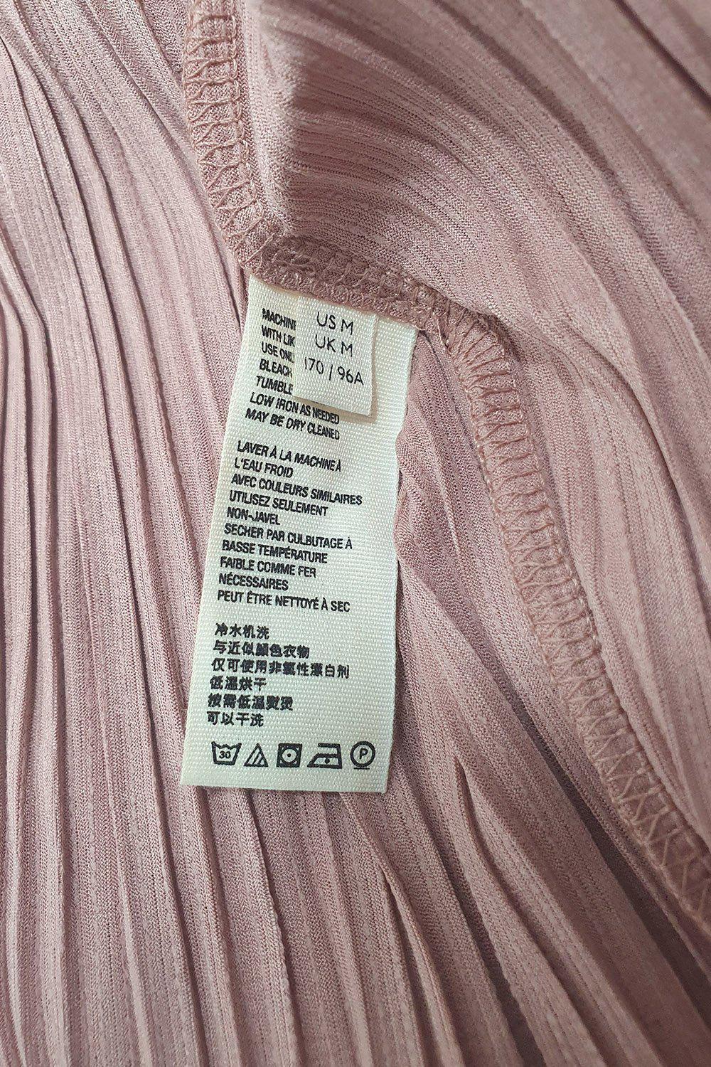 FREE PEOPLE Dusty Rose Pink V Front Pleated Mini Dress (M)-Free People-The Freperie
