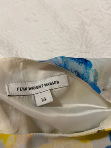 Fenn Wright Manson Shift Dress Floral Size UK 14 | US 10-The Freperie