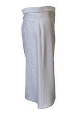 Load image into Gallery viewer, GIANFRANCO FERRE Silver Silk Pencil Skirt (40)-Gianfranco Ferre-The Freperie
