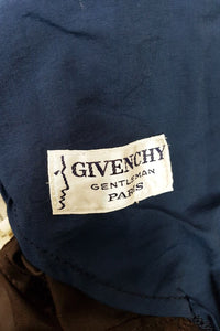 GIVENCHY Vintage Suede Coat (50)-Givenchy-The Freperie
