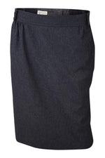 Load image into Gallery viewer, GUCCI Vintage Grey Wool Calf Length Skirt (M)-Gucci-The Freperie

