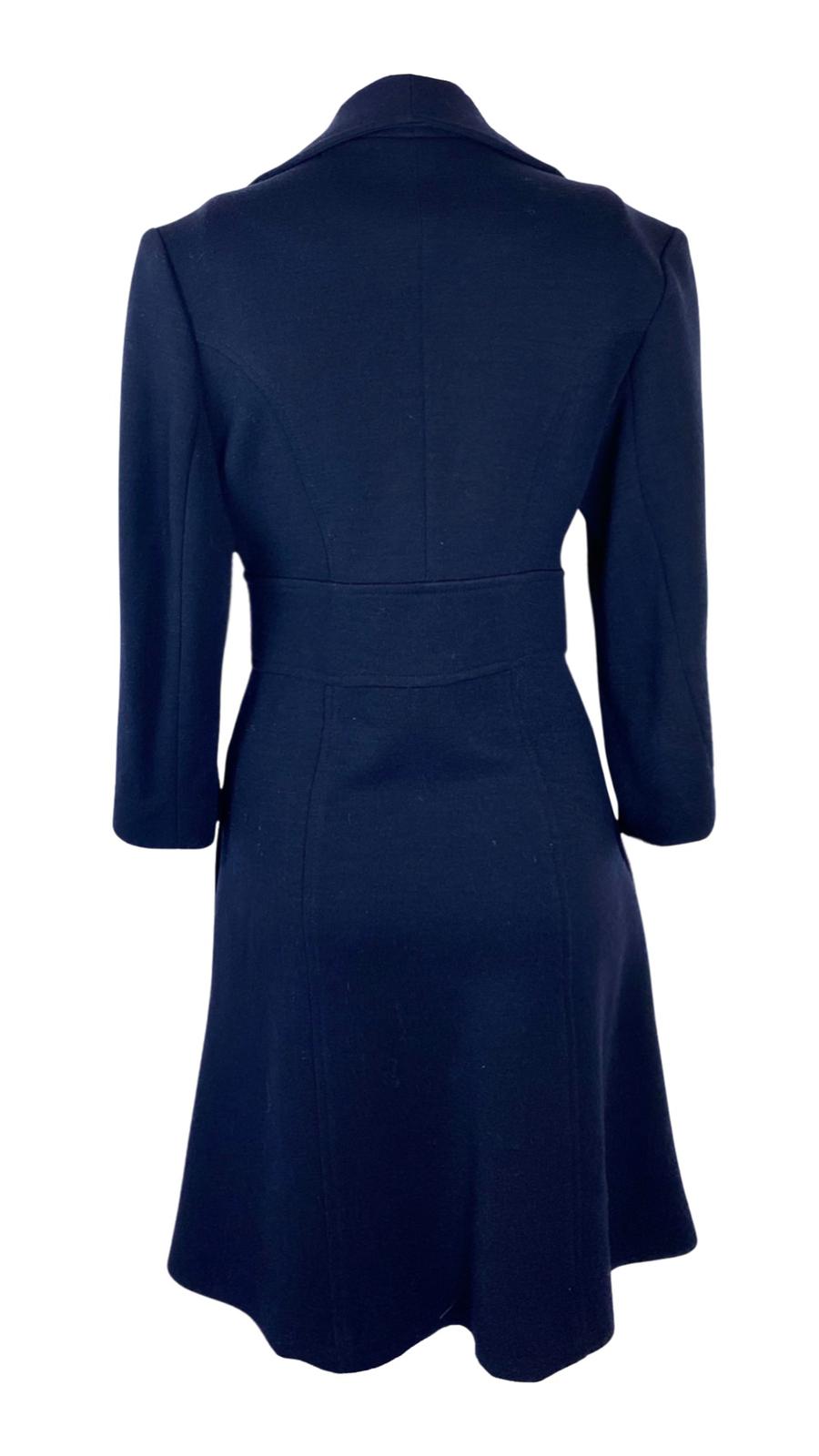 Gorgeous Navy Coat from Goat UK 8 - US 4-The Freperie