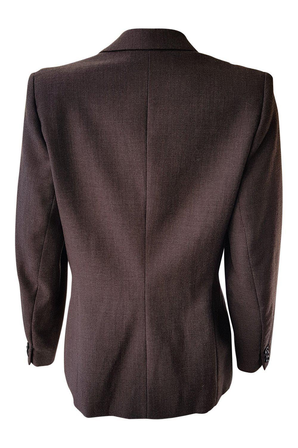HECTOR POWE of Regent Street Vintage Brown Wool Jacket (10)-Hector Powe-The Freperie