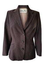 Load image into Gallery viewer, HECTOR POWE of Regent Street Vintage Brown Wool Jacket (10)-Hector Powe-The Freperie
