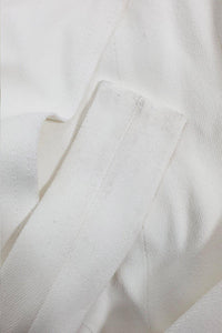 IRO Ecru Cleland Tie Waist Jacket (FR 42 | US 10 | UK 14)-The Freperie