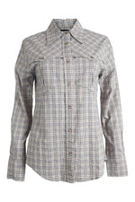 Load image into Gallery viewer, ISABEL MARANT 100% Cotton Pink Grey Checked Cowgirl Style Shirt (38)-Isabel Marant-The Freperie
