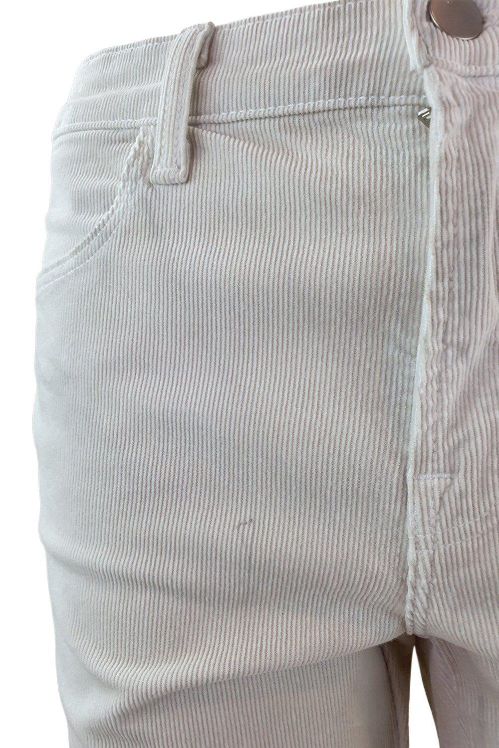 J BRAND Alana High-Rise Cropped Super Skinny In Corduroy Moonbeam (W27 L26)-J Brand-The Freperie