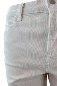 J BRAND Alana High-Rise Cropped Super Skinny In Corduroy Moonbeam (W27 L26)-J Brand-The Freperie