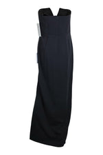 Load image into Gallery viewer, JAY GODFREY Black Sylvia Strapless Maxi Dress (8)-Jay Godfrey-The Freperie
