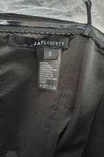 Load image into Gallery viewer, JAY GODFREY Black Sylvia Strapless Maxi Dress (8)-Jay Godfrey-The Freperie
