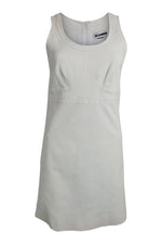 Load image into Gallery viewer, JIL SANDER Off White Sleeveless Shift Mini Dress (FR 38 | UK 10 | US 6)-Jil Sander-The Freperie
