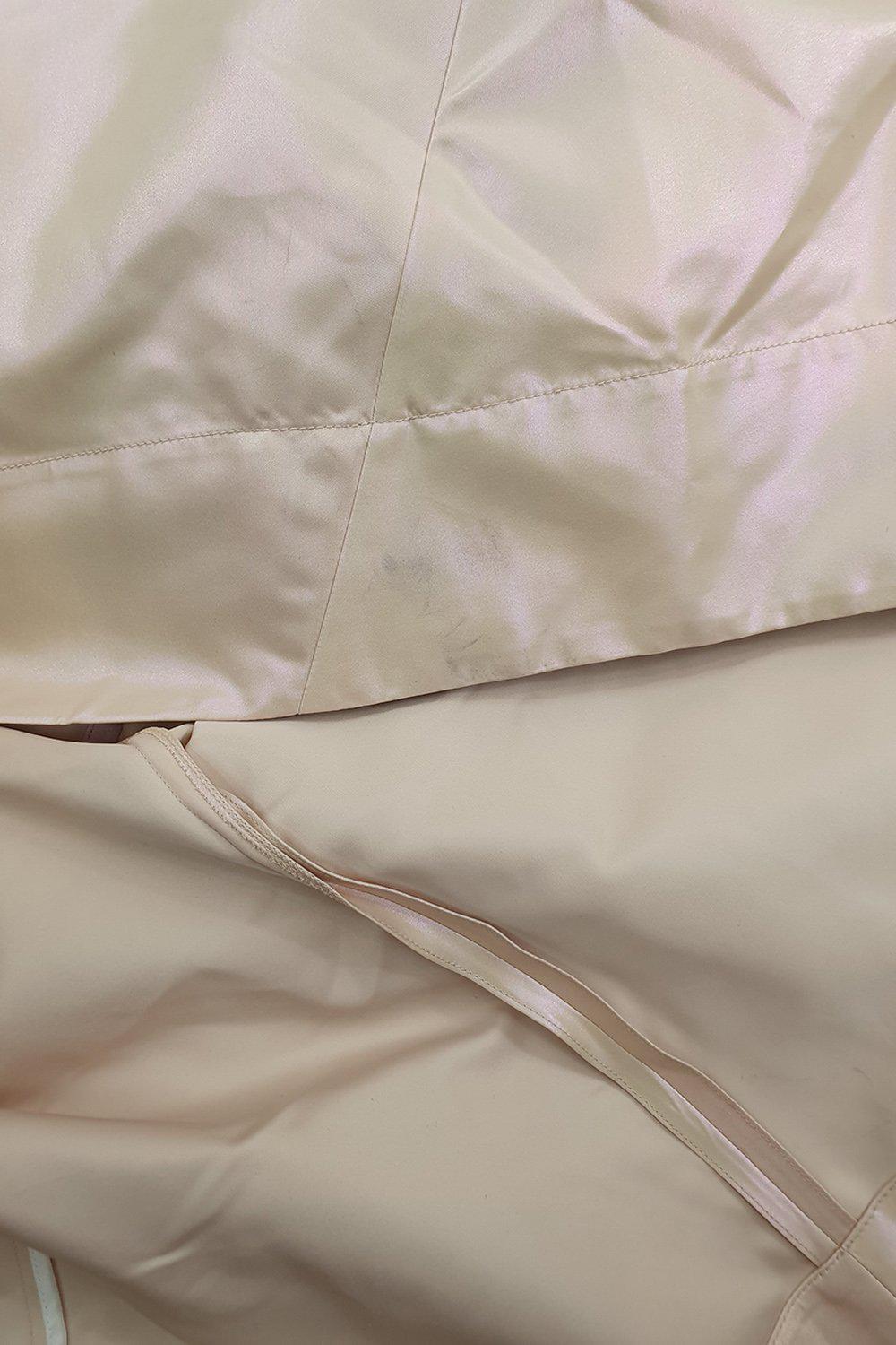 JIL SANDER Pale Pink Silk Mix Fit and Flare Dress (36)-Jil Sander-The Freperie