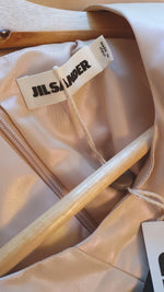Load image into Gallery viewer, JIL SANDER Pale Pink Silk Mix Fit and Flare Dress (FR 36)-The Freperie
