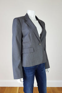 JOSEPH Wool Mix Grey Jacket 42-JOSEPH-The Freperie