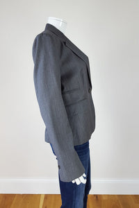 JOSEPH Wool Mix Grey Jacket 42-JOSEPH-The Freperie