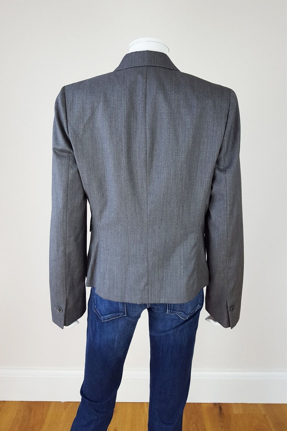 JOSEPH Wool Mix Grey Jacket 42-JOSEPH-The Freperie