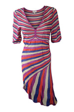 Load image into Gallery viewer, KAREN MILLEN Two Piece Lurex Dress and Cardigan Set (4)-Karen Millen-The Freperie
