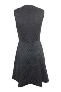 KATE SPADE Black Glitzy Ritzy Bakery Dot Jacquard Dress (US 2 | UK 6)-The Freperie