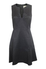 Load image into Gallery viewer, KATE SPADE Black Glitzy Ritzy Bakery Dot Jacquard Dress (US 2 | UK 6)-The Freperie
