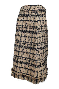 KATE SPADE New York Bi Colour Heart It Tweed Skirt (US 06 | UK 10)-The Freperie