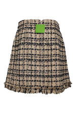 Load image into Gallery viewer, KATE SPADE New York Bi Colour Heart It Tweed Skirt (US 06 | UK 10)-The Freperie
