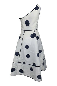 KATE SPADE New York White Madison Avenue Dee Dot Emmy Dress (US 00 | UK 4)-The Freperie