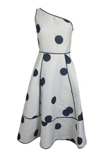 Load image into Gallery viewer, KATE SPADE New York White Madison Avenue Dee Dot Emmy Dress (US 00 | UK 4)-The Freperie
