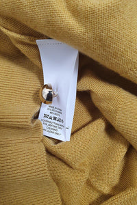 KATE SPADE Yellow Broome Street Turtle Neck Sweater (XS | UK 08)-The Freperie