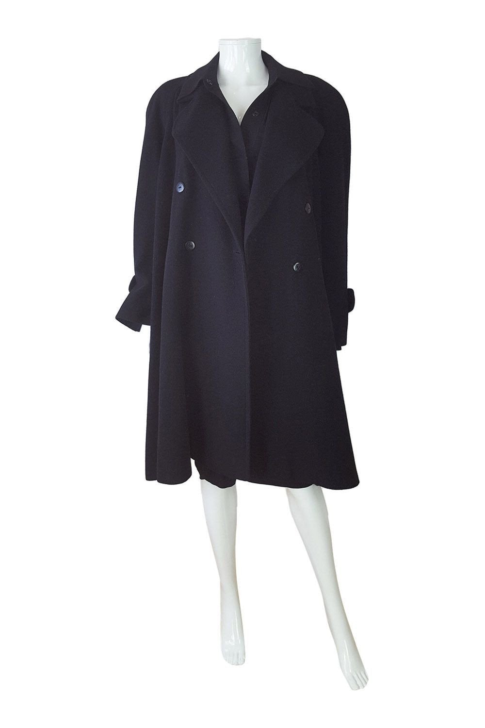 KL by KARL LARGERFELD Vintage Wool Coat (14)-Karl Lagerfeld-The Freperie