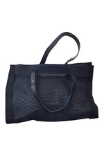 Load image into Gallery viewer, LANVIN Large Woven Black Straw Tote Bag-LANVIN-The Freperie

