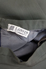 Load image into Gallery viewer, LANVIN Vintage Cotton Pencil Skirt (34)-LANVIN-The Freperie

