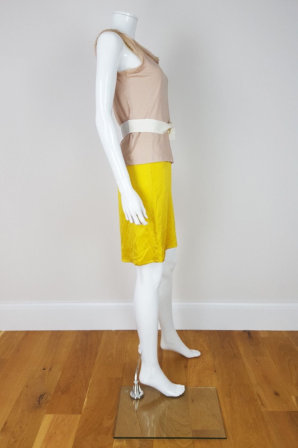 LANVIN Vintage Silk and Cotton Dress (S)-LANVIN-The Freperie