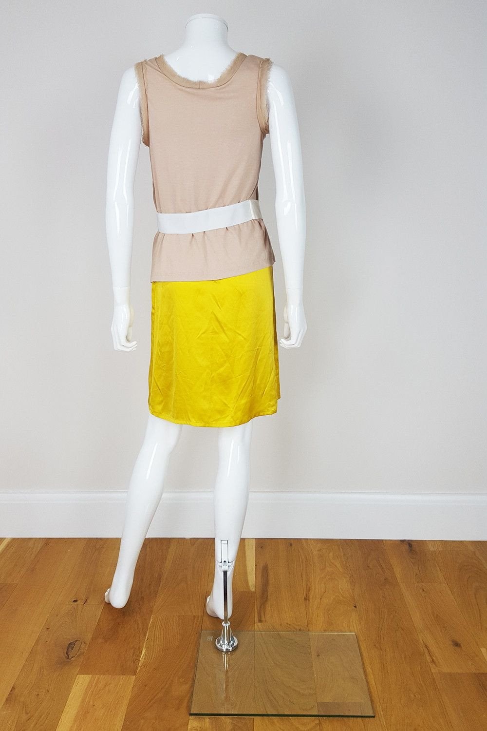 LANVIN Vintage Silk and Cotton Dress (S)-LANVIN-The Freperie