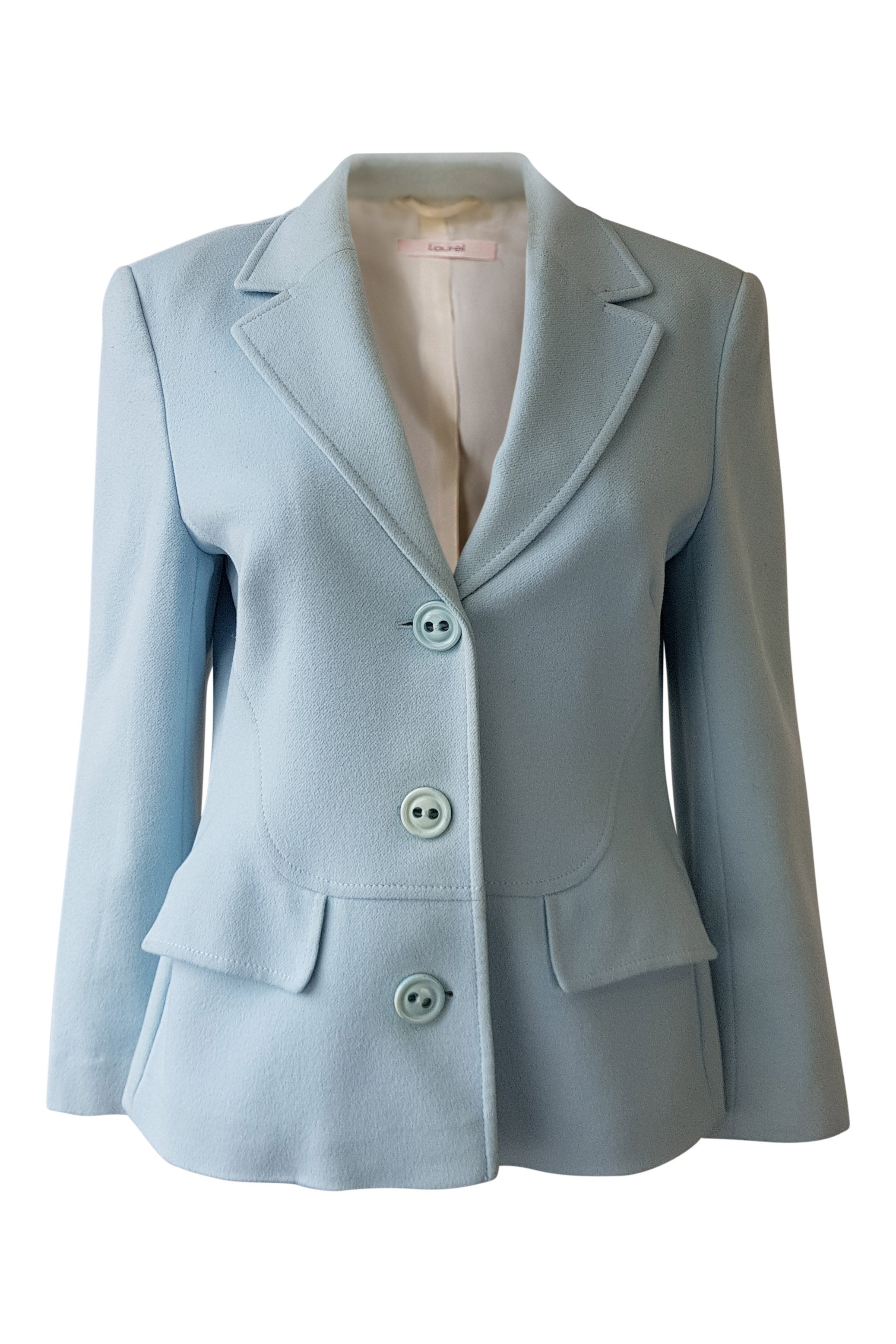 LAUREL Baby Blue Coat (UK 12)-Laurel-The Freperie