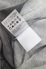 Load image into Gallery viewer, LUISA CERANO Grey V Neck Short Sleeved Fitted Dress (D 34 &amp; D 42)-The Freperie
