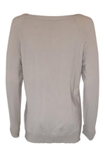 Load image into Gallery viewer, MADELEINE Cream Fine Knit Boat Neck Jumper (GB 14)-Madeleine-The Freperie
