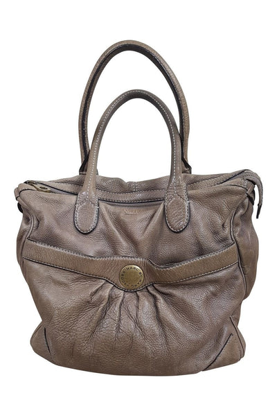MARC JACOBS Wheat Brown Large Cotton Lined Shopper Bag (L) – The Freperie