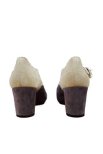 Load image into Gallery viewer, MARNI Two Tone Suede Ankle Boots (UK 8)-Marni-The Freperie
