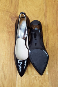 MICHAEL KORS Elisa Patent Leather Stiletto Heels (38.5)-Michael Kors-The Freperie