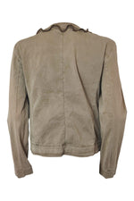 Load image into Gallery viewer, MICHAEL KORS Pale Green Denim Jacket (UK 8)-Michael Kors-The Freperie
