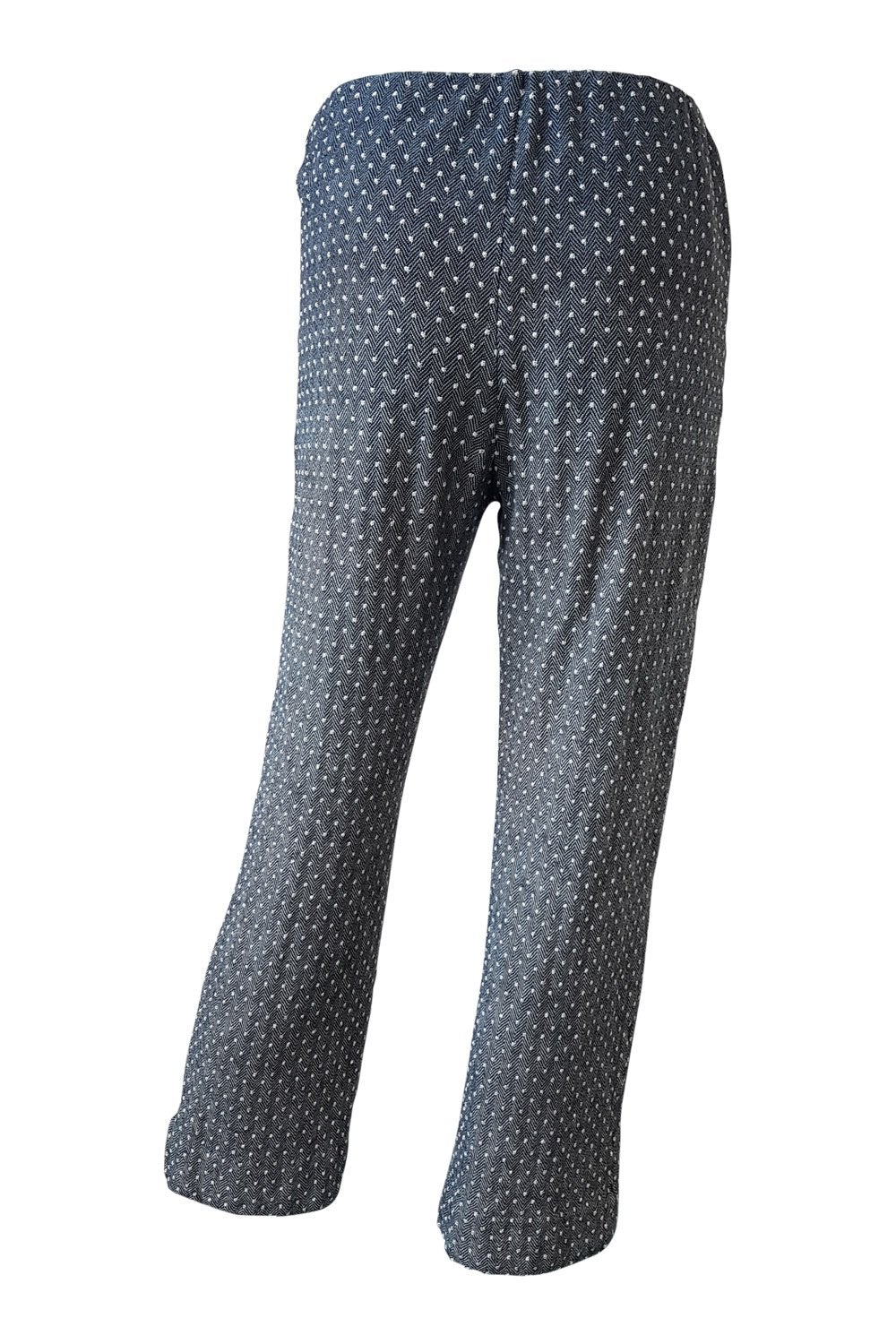 MISSONI Orange Label Grey Polka Dot Lounge Trousers (42)-Missoni-The Freperie